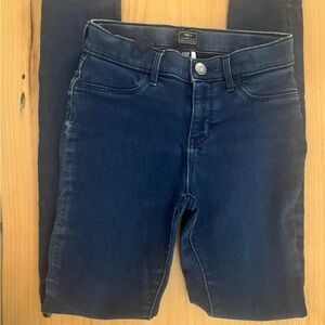 GAP Kids Jeans Girls 14 High Rise Jegging Stretch Denim Blue Adjustable Waist